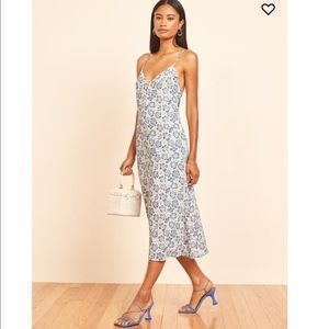 NWT Reformation Dietrich Dress in Waltz